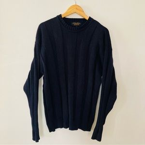 Brooks brothers size large blue cotton sweater